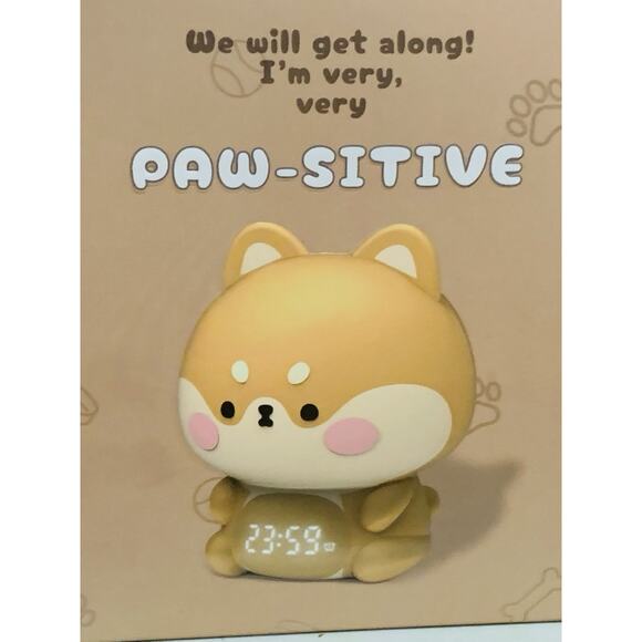 Mimicoco Nana Rechargeable Mood Light Alarm Clock - Pat to Dim - Warm Light NIB - Picture 2 of 5